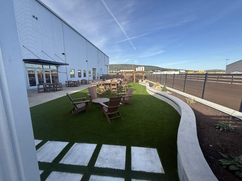 Outside Seating Area
